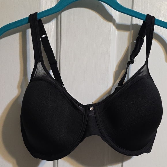 BUNDLE Bali 38C Cream & Black T-Shirt Bras with Molded Cups - Picture 6 of 9